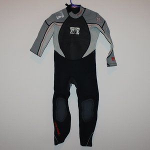 Body Glove Childs C3 full body wetsuit 3:2MM black grays